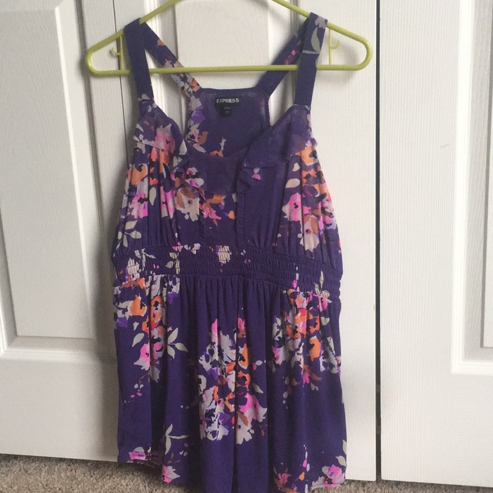 Express floral tank